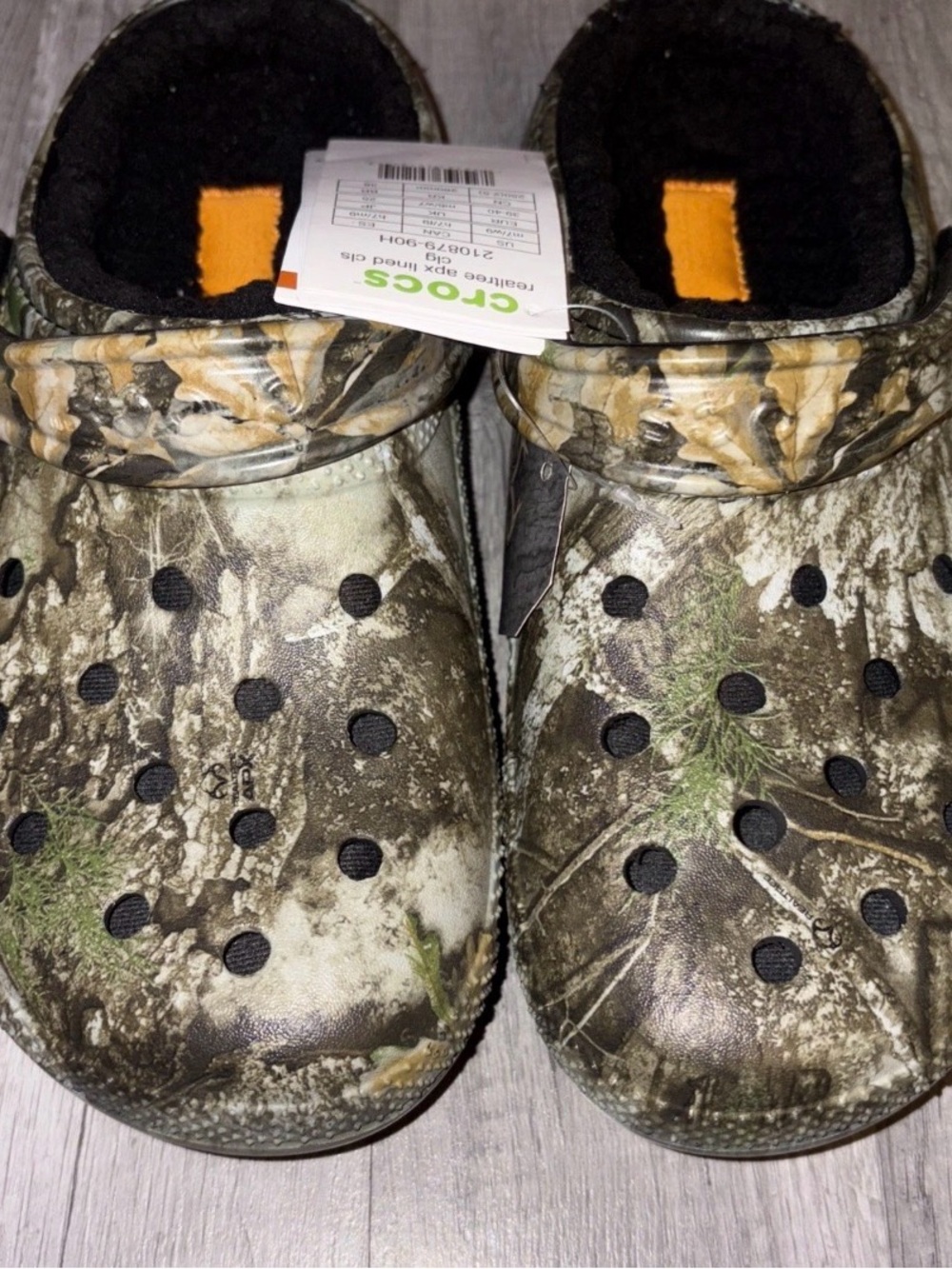 CROCS Realtree Camo for men and women!